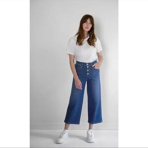 LEVI’S Mile High Cropped Wide Leg Jean